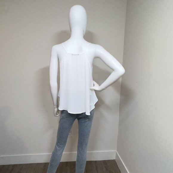 KRISA: NWT, Swing Cami Top, Size - XS, Color - Ivory, MSRP - $106 - Picture 6 of 6
